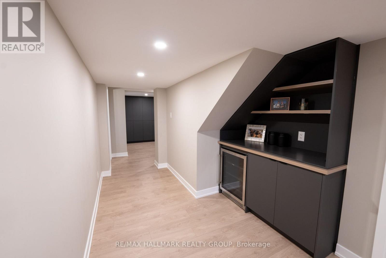 Built-In Cabinets and Wine Fridge