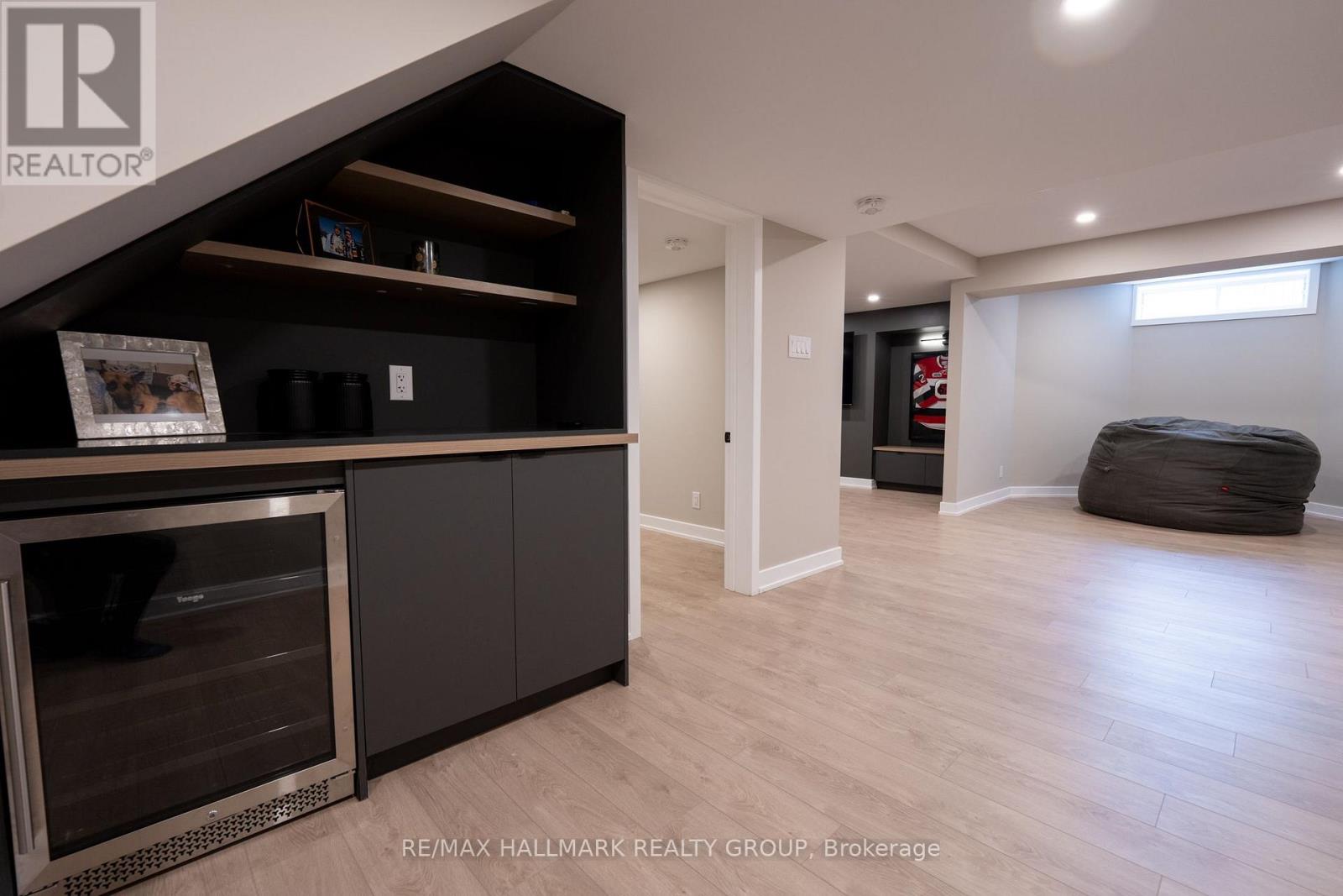 Built-In Cabinets and Wine Fridge