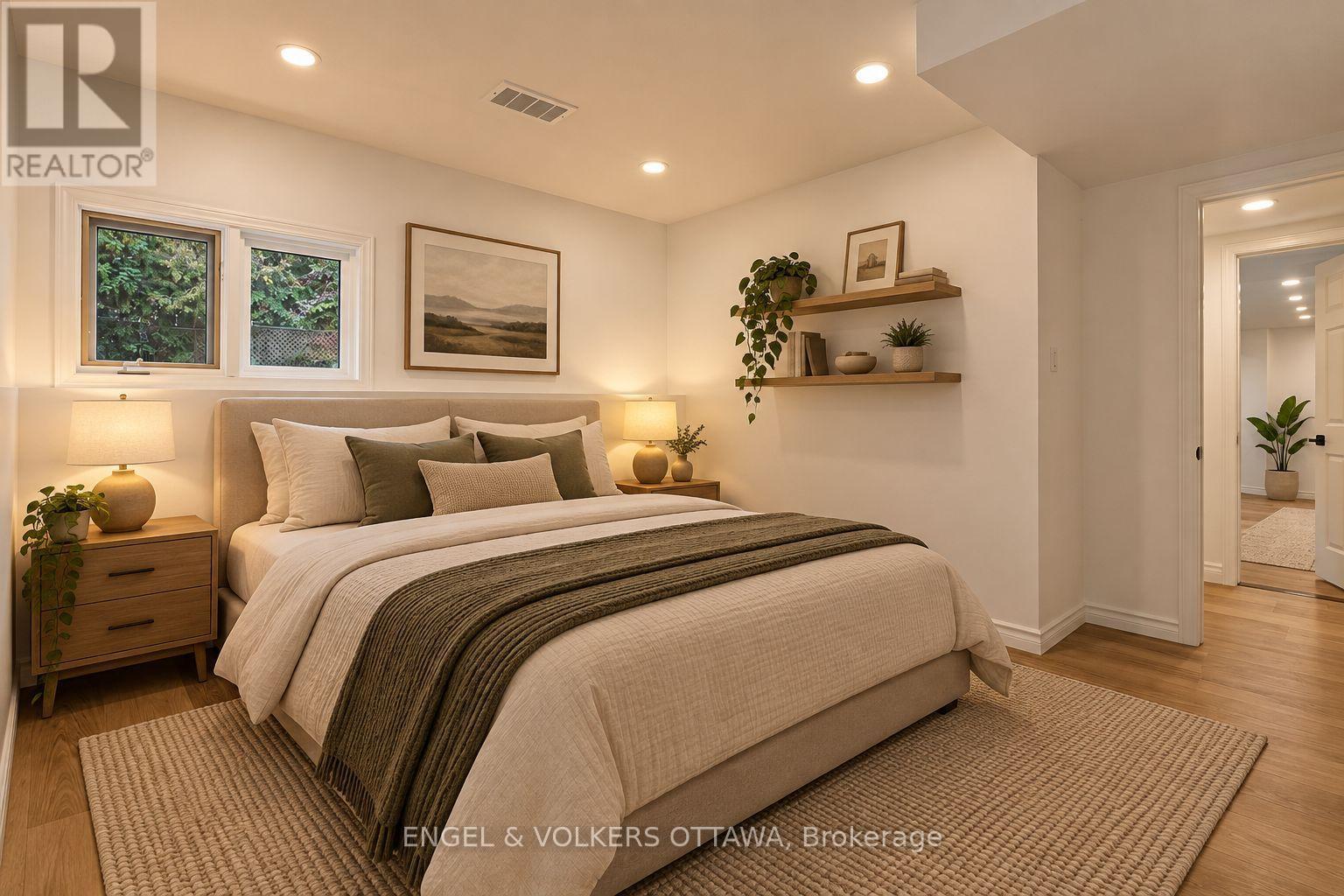 Virtually Staged Guest Room