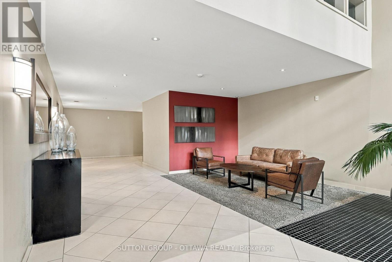 Main floor lobby.