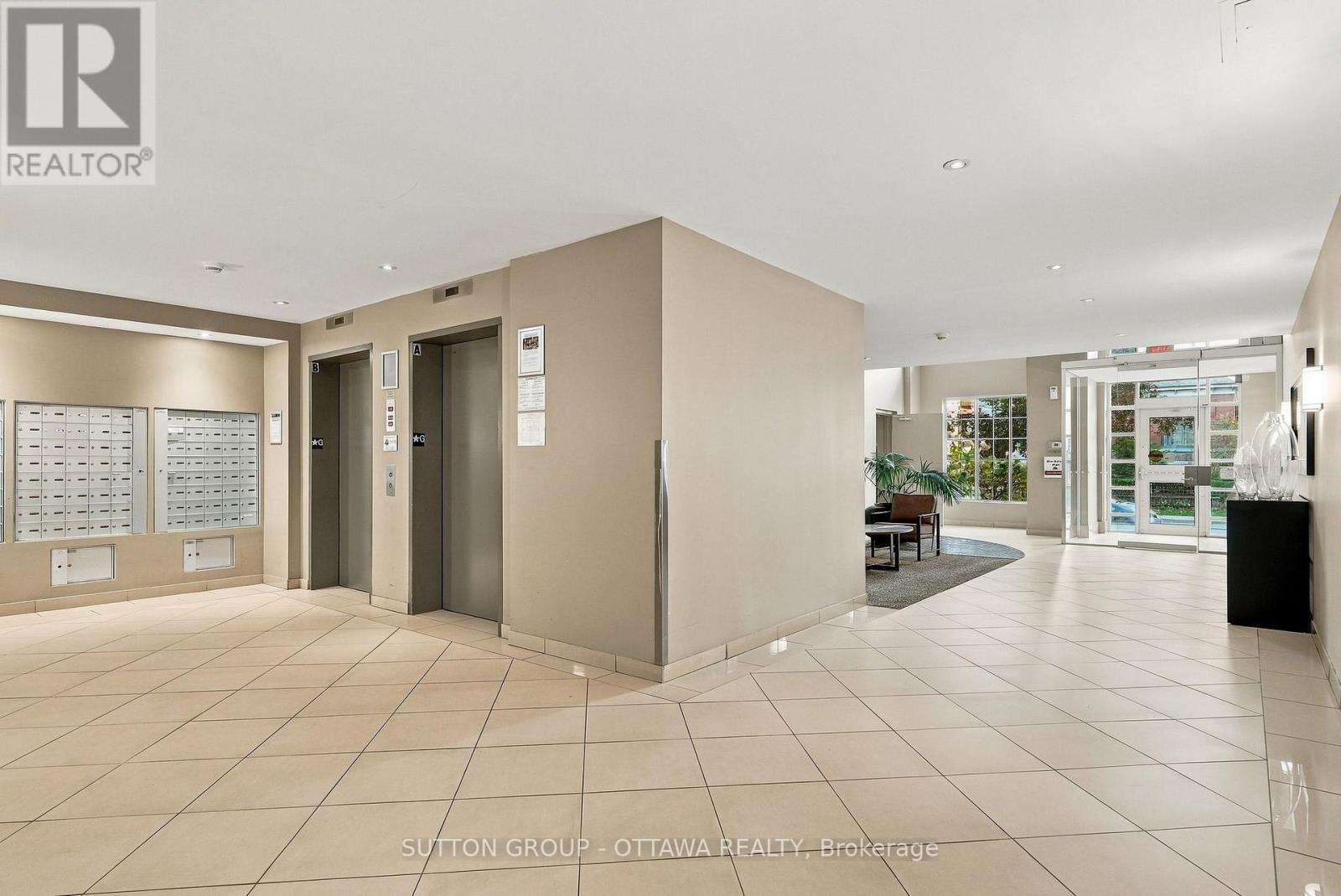 Main floor lobby.
