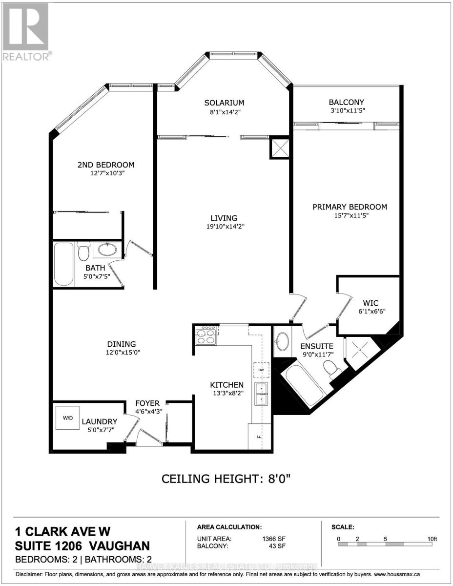 1206- 1 Clark Avenue West, Vaughan, ON photo 37