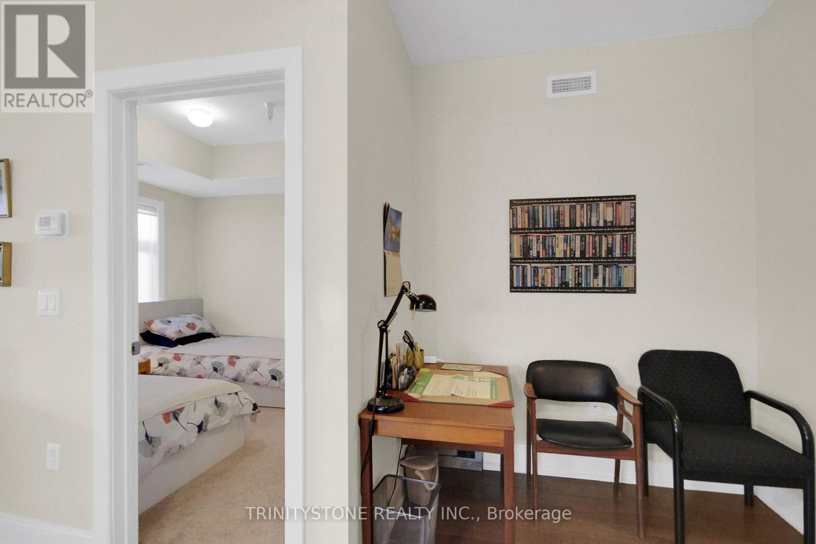 Den and Bedroom view