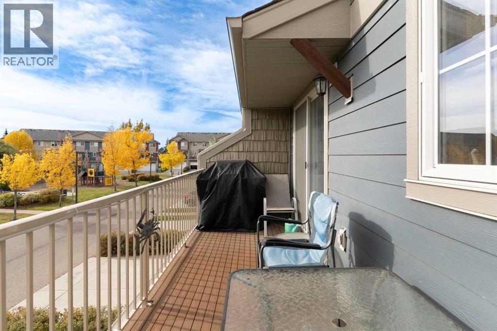 Large South facing deck