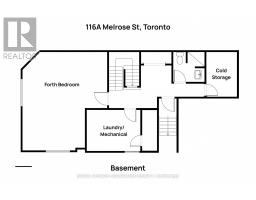 Bedroom 3 - 116a Melrose Street, Toronto, ON M8Y1B3 Photo 6