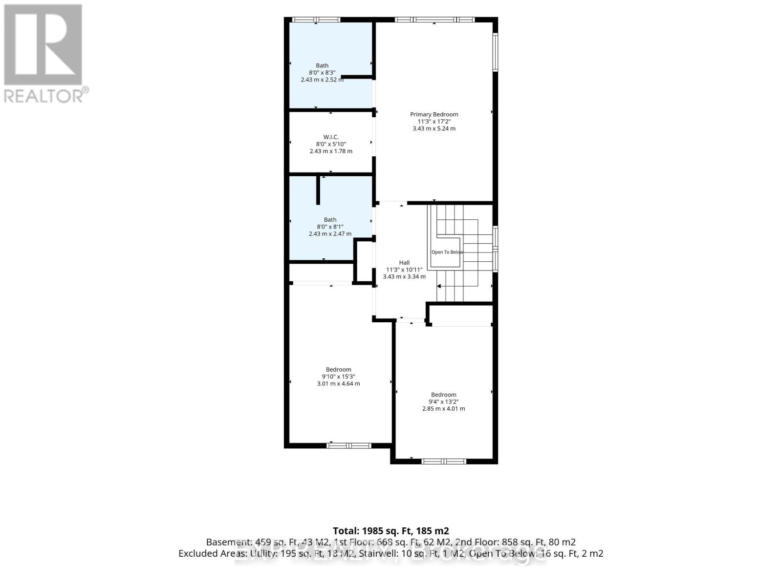 Floorplan (second floor)