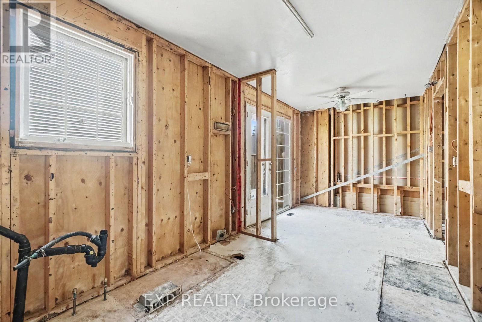 Kitchen Area with access to rear yard.