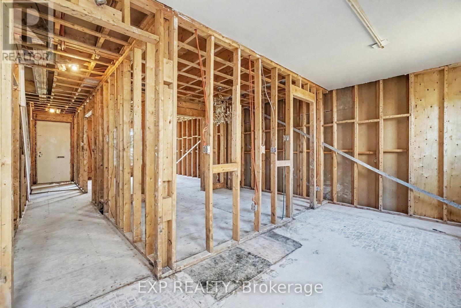Main Hallway, Kitchen to Dining Room.