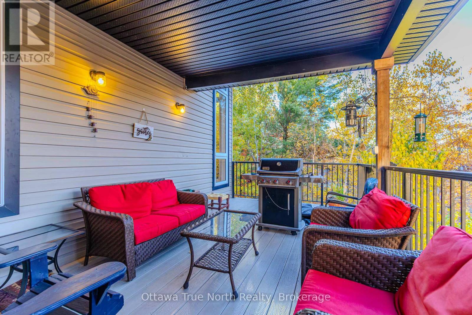 Huge Covered Deck perfect for outdoor living.