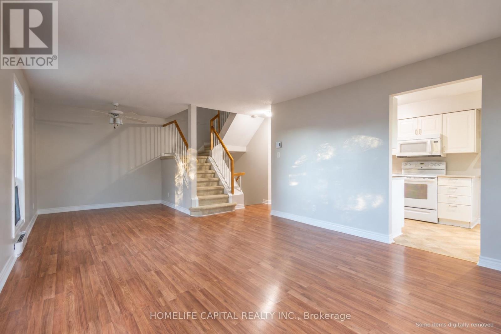 Attractive flooring throughout the living area