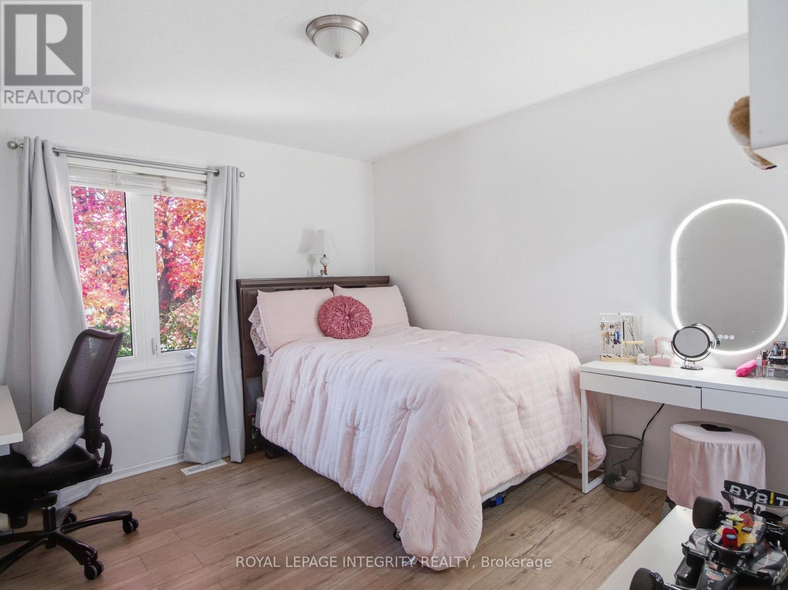 Sweet bedroom with natural light