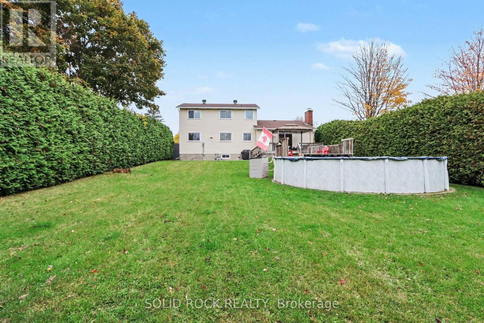 Huge backyard with so much greenspace