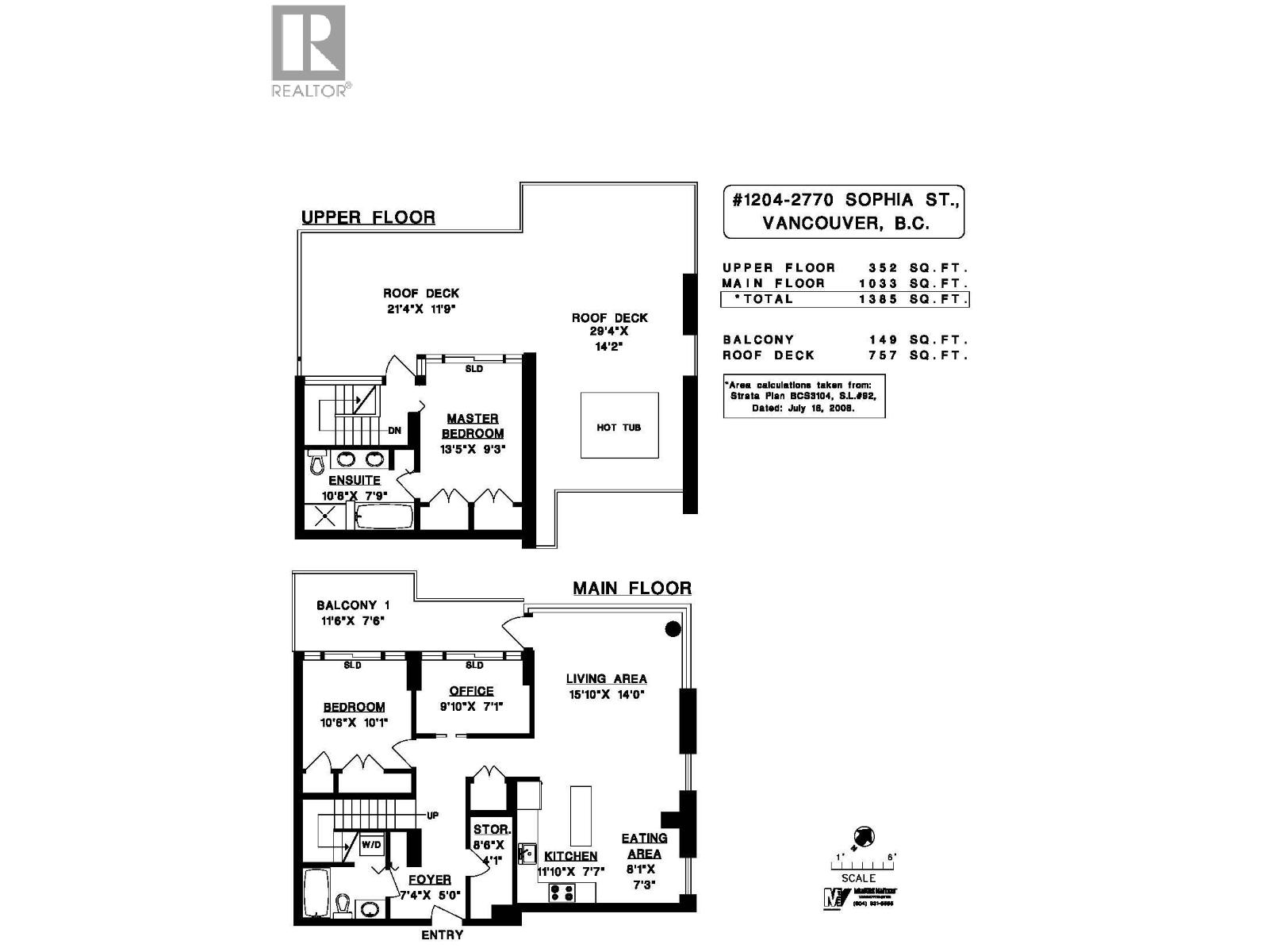 1204 2770 SOPHIA STREET, Vancouver - Image 1