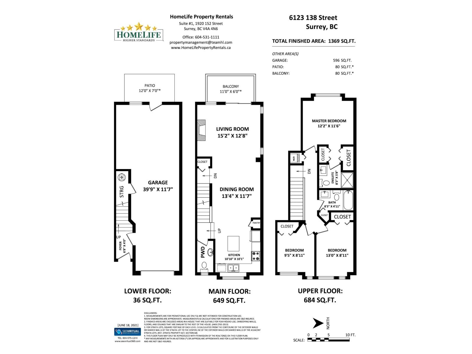3 Bed, 3 Bath House for Rent in Surrey – 79 6123 138 STREET, Surrey – MLS# R3178263 - Image 28