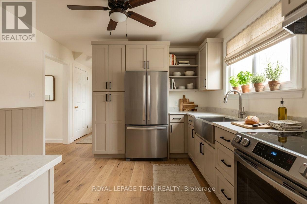 Virtually staged Kitchen