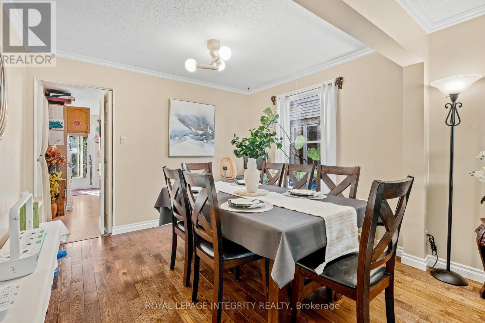 Hardwood floors throughout