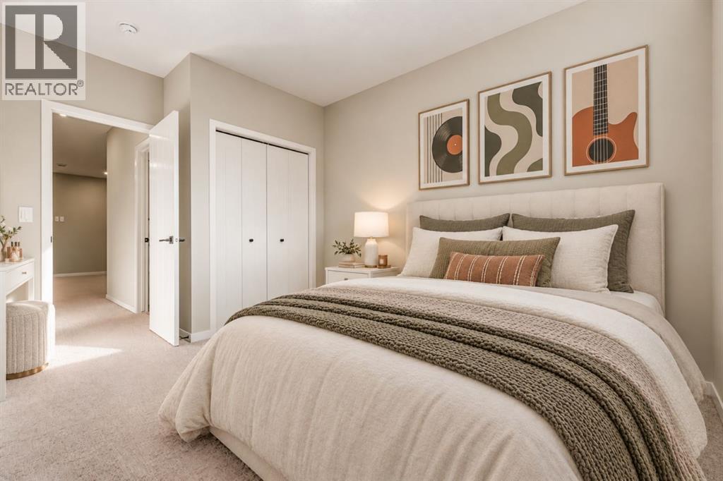 Basement Bedrooom Virtually Staged