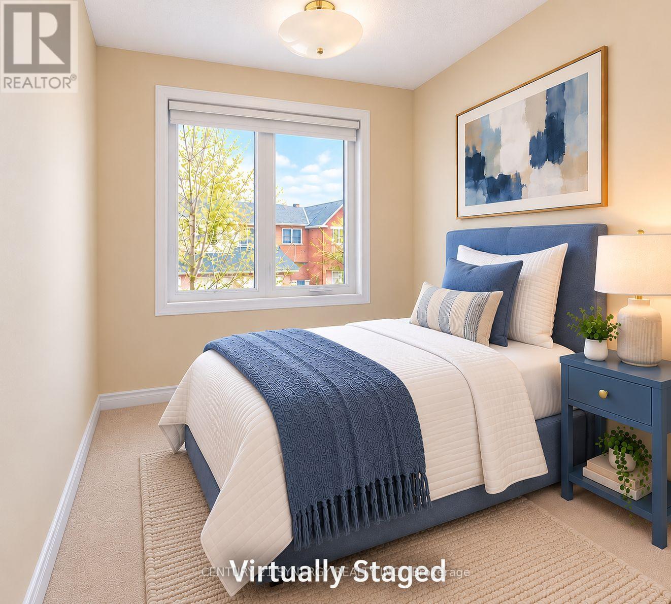 Virtually stage bedroom