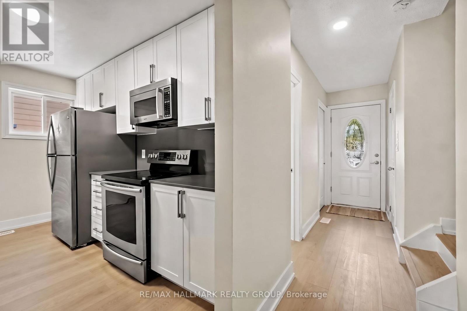 Foyer with View of the Kitchen