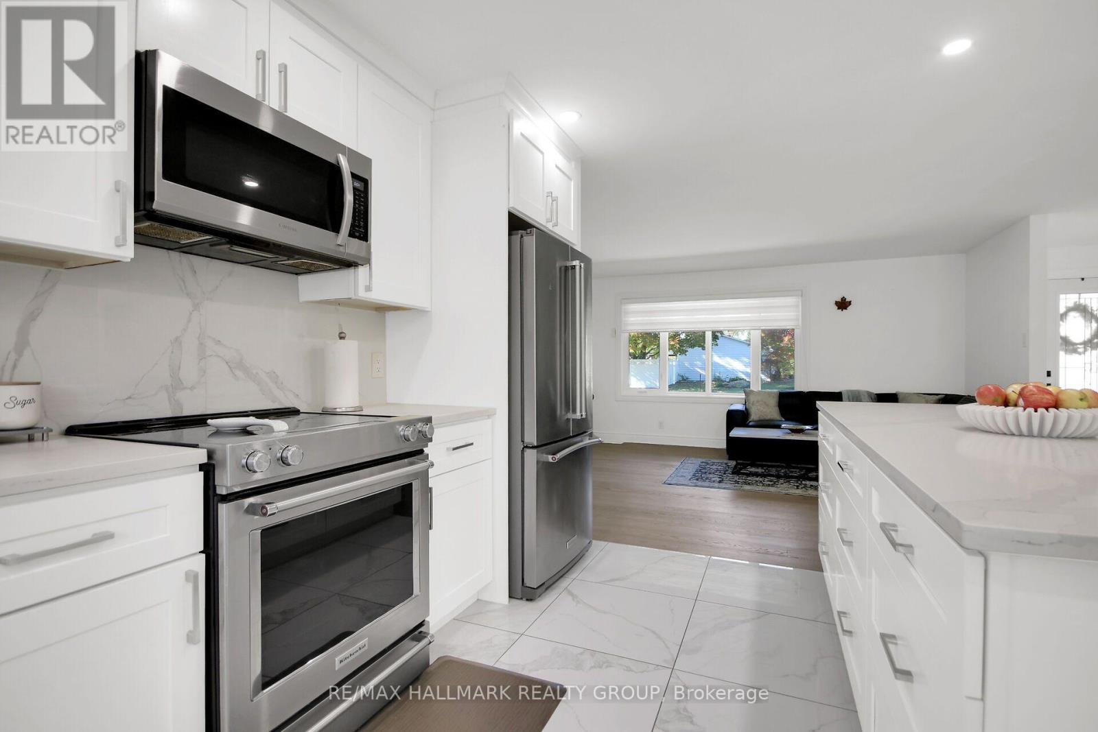 Kitchen Overlooking Living Area