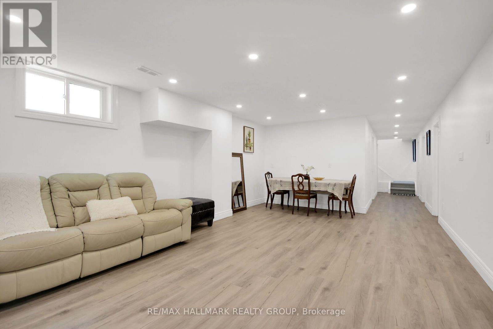 Basement Recreation Room (w/Kitchen Rough-In)