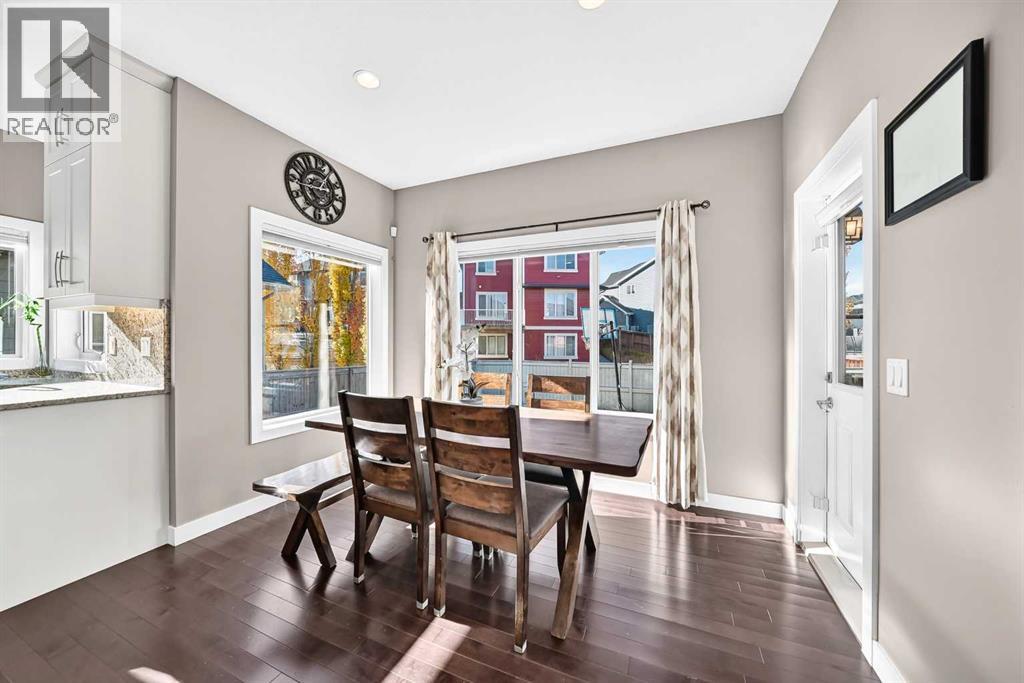 Dining With Views Of The Backyard
