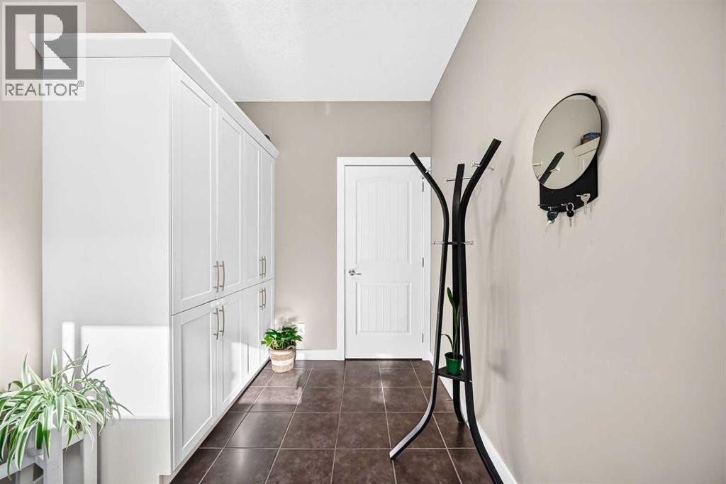 Extra storage in the mud room!