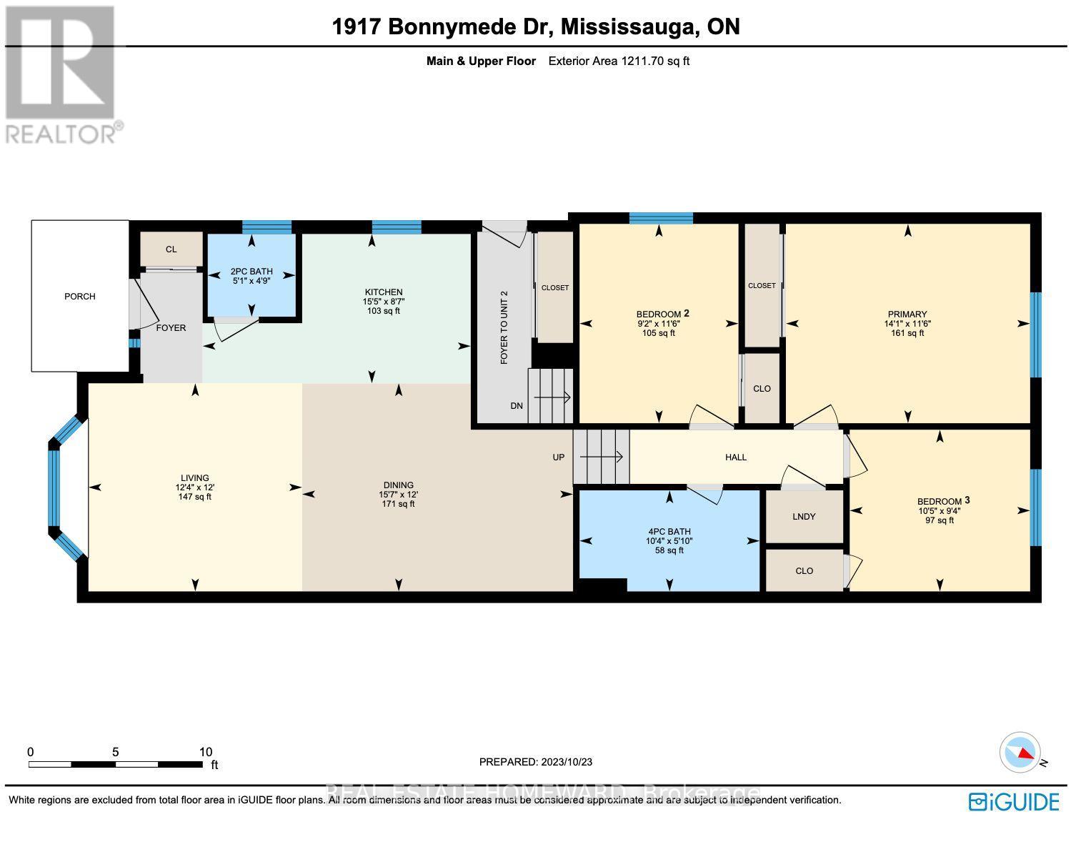 MAIN - 1917 BONNYMEDE DRIVE, Mississauga (Clarkson) — photo 2