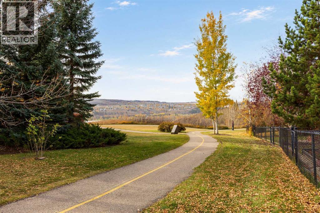 The evening walk starts just steps from the back gate