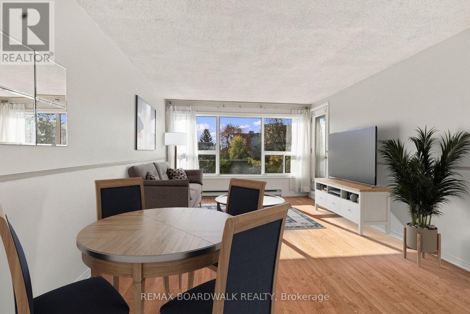 Virtually stage dining and living rooms.