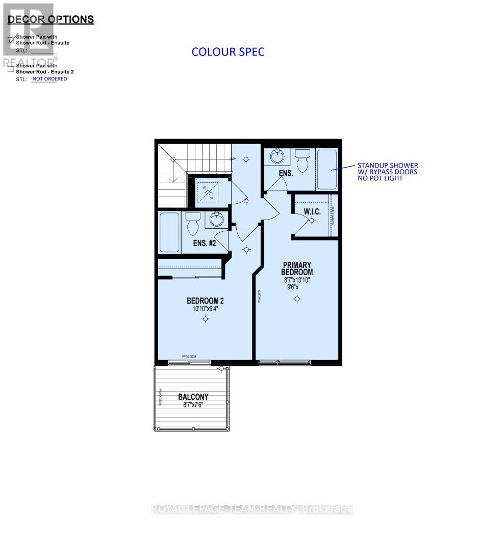 Images provided to showcase builder finishes only.