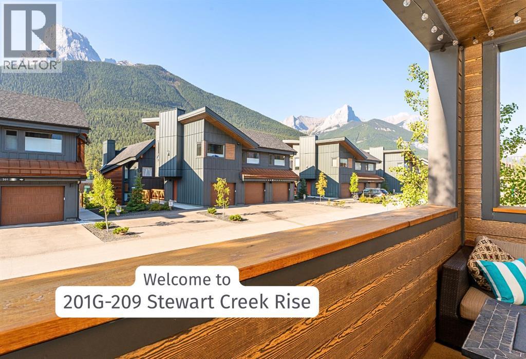 Townhouse condo at 201g, 209 Stewart Creek Rise, Canmore