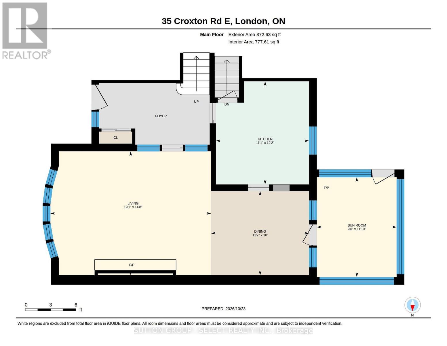 4 bedroom Single Family interior view, 35 Croxton Road, London South (South G), Ontario