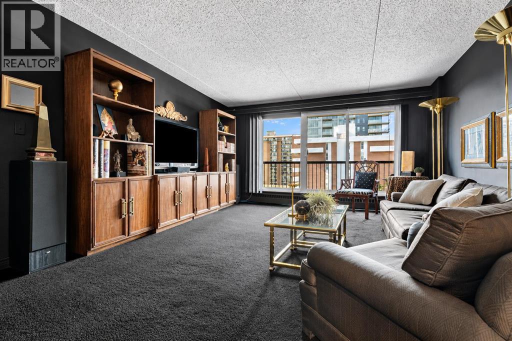 Living Area with 20 foot west facing balcony