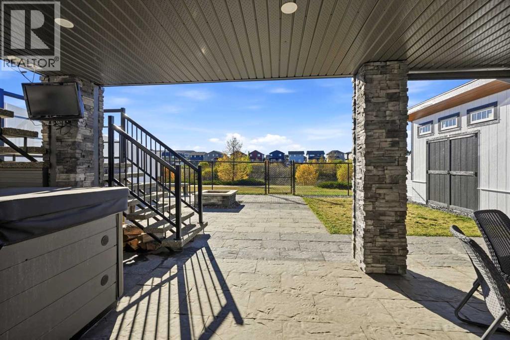 Walkout Patio w/ Paving Stones