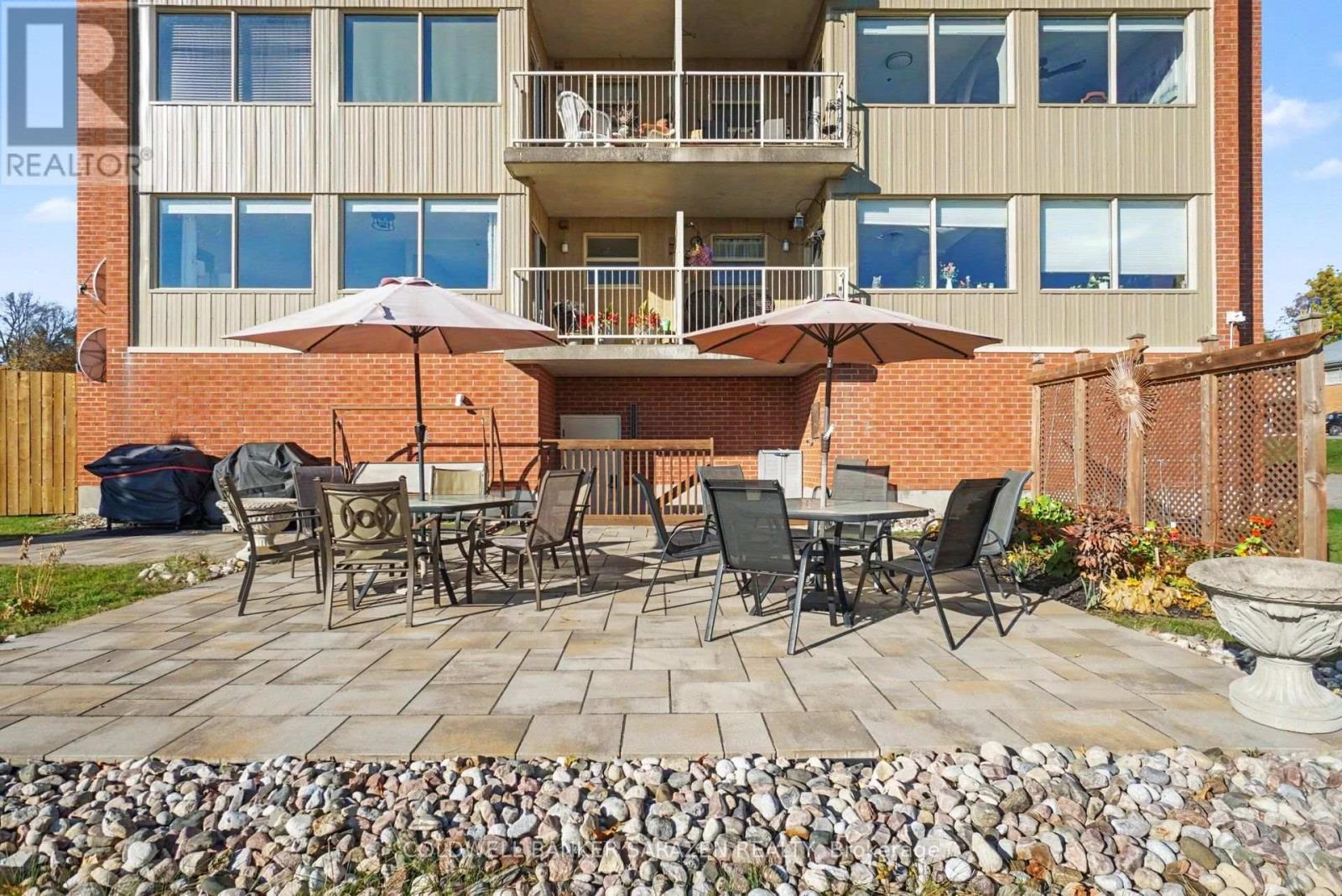 common patio area
