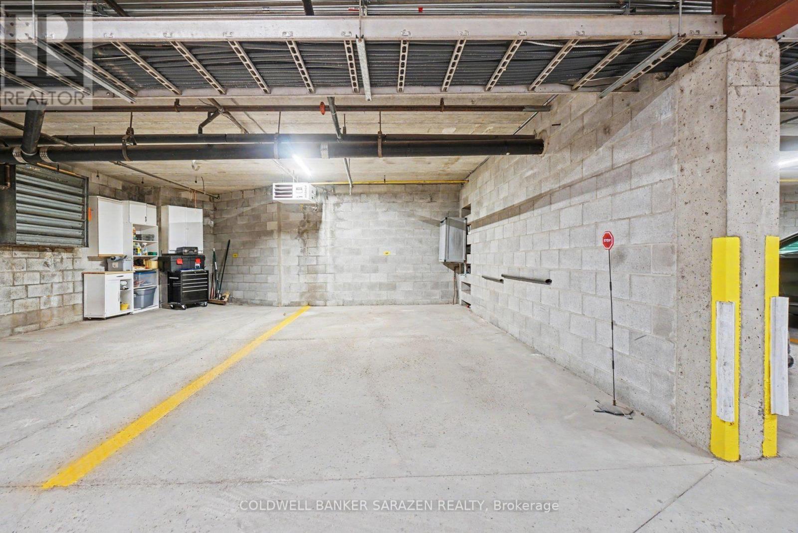 indoor parking spot