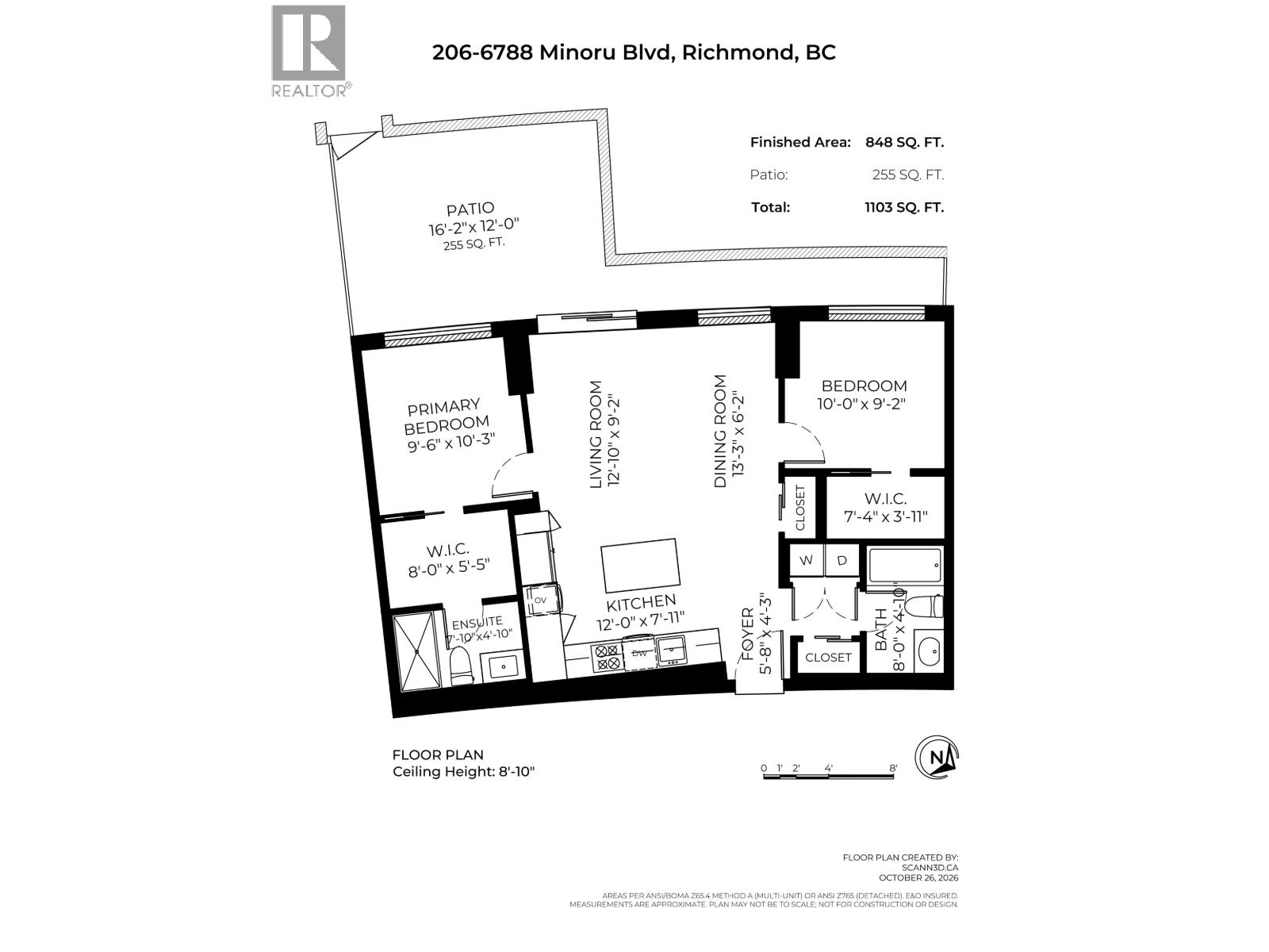 #206-6788 MINORU Boulevard, Richmond