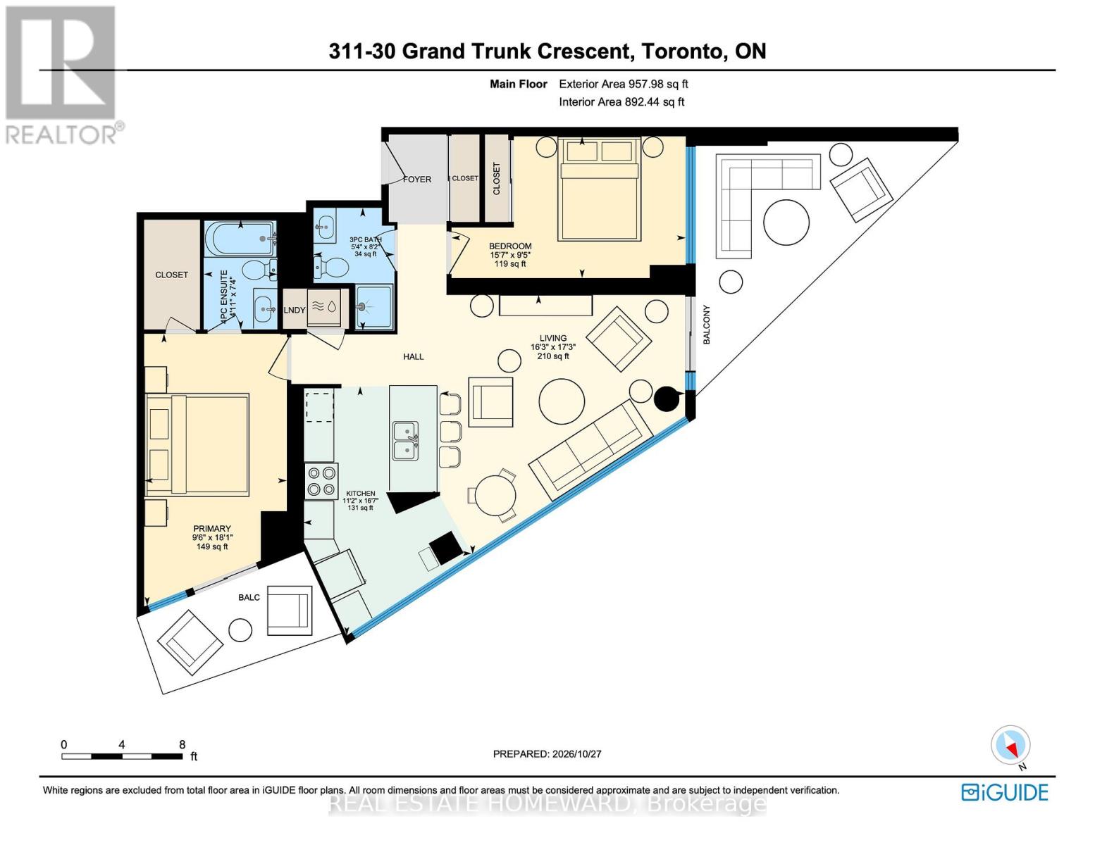 311- 30 Grand Trunk Crescent, Toronto, ON photo 50