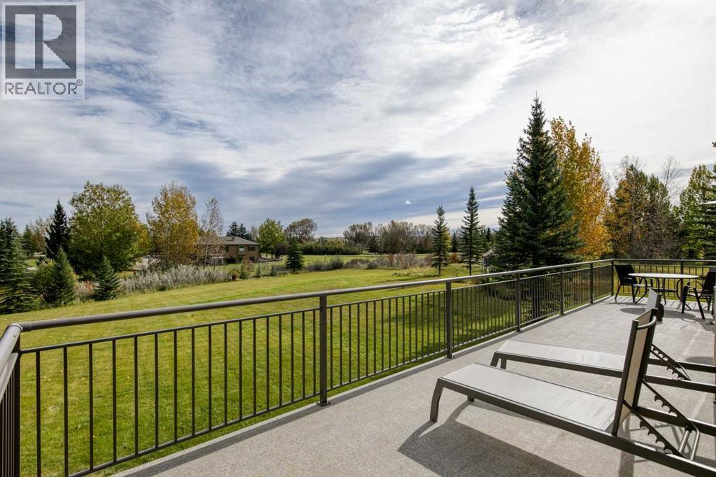 Back deck with amazing views