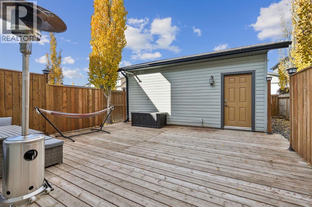 A spacious deck connects the backyard entertaining area with the detached garage, offering an ideal combination of outdoor enjoyment, privacy & everyday convenience