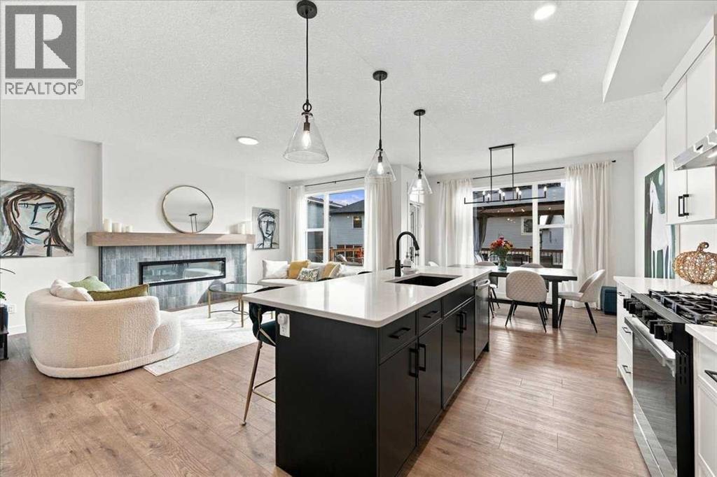 Open concept living invites endless entertainment opportunities