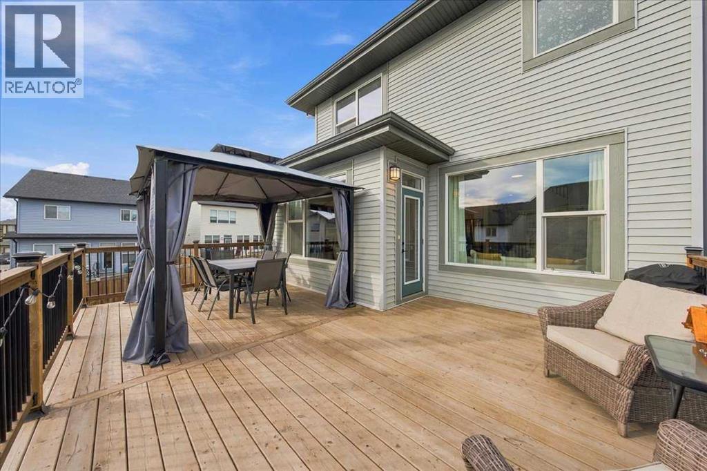 New deck off the dining bay
