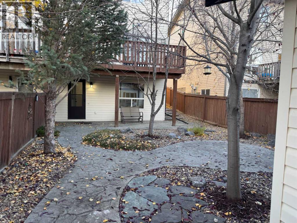 fall photo of backyard