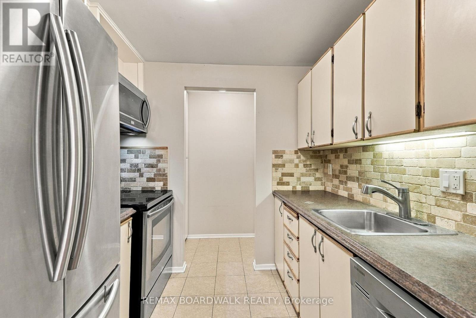 Galley style kitchen with pantry!
