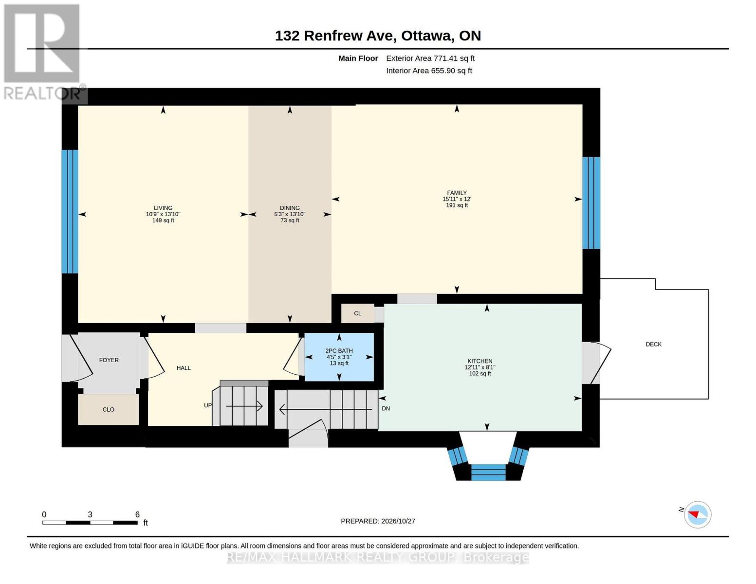 Floor plans main floor