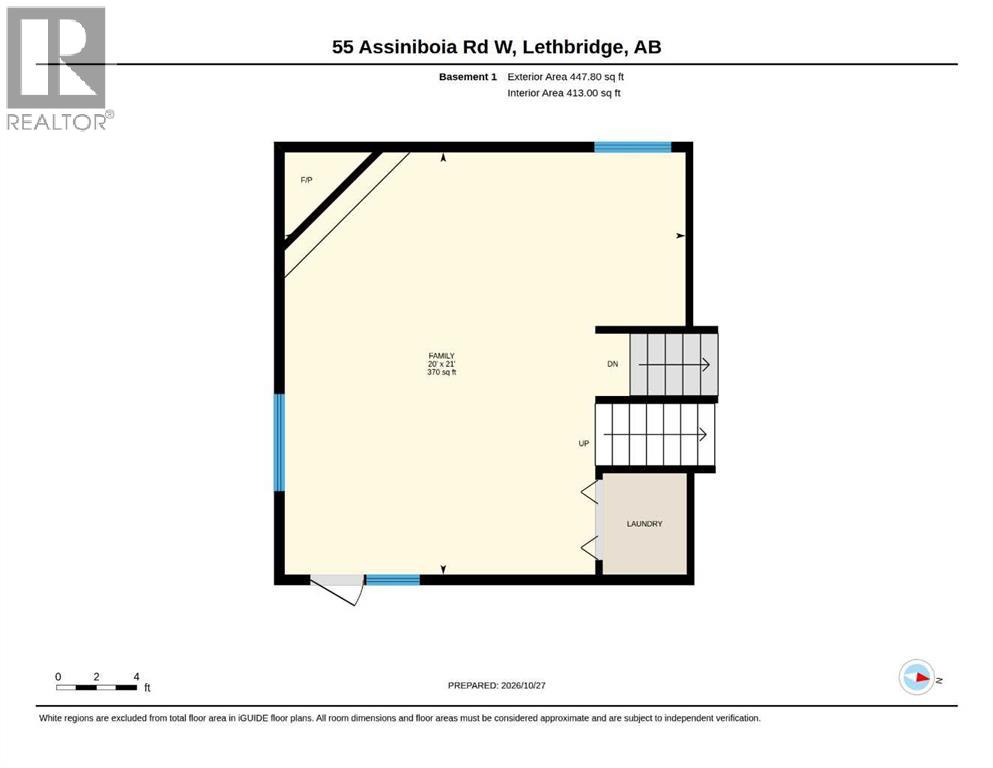 3rd Level Family room & laundry