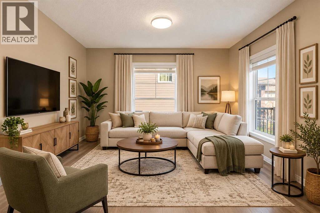 Virtual staged Living Room