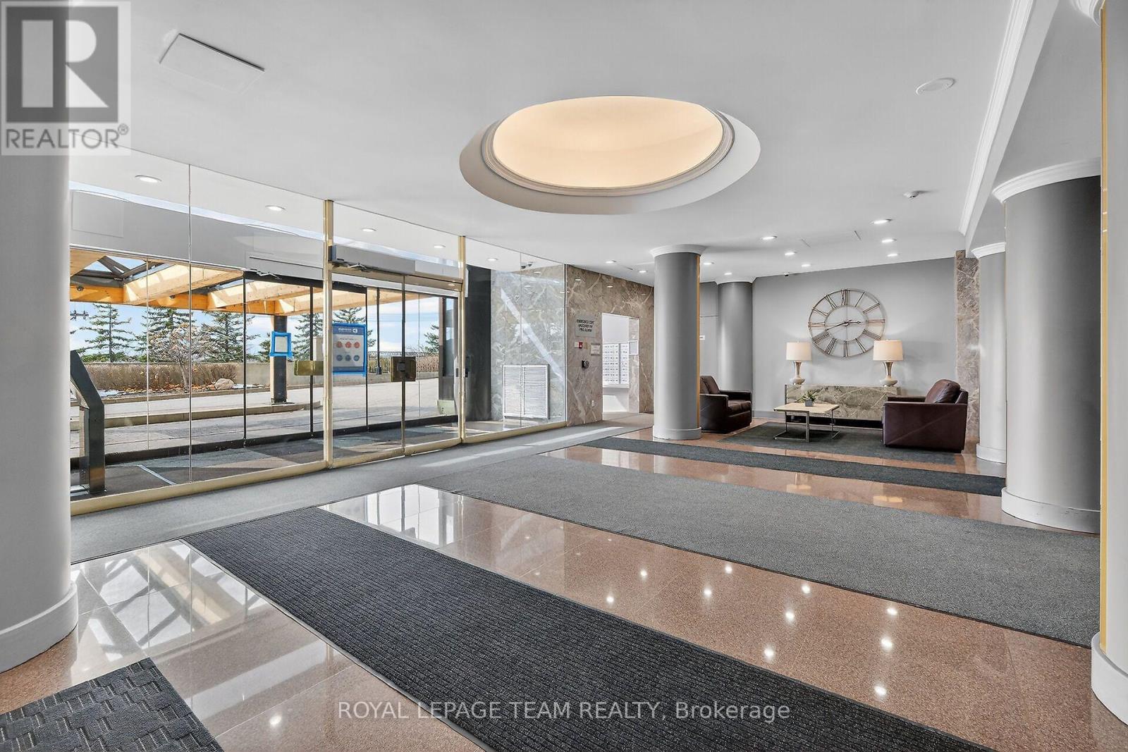 Front lobby.
