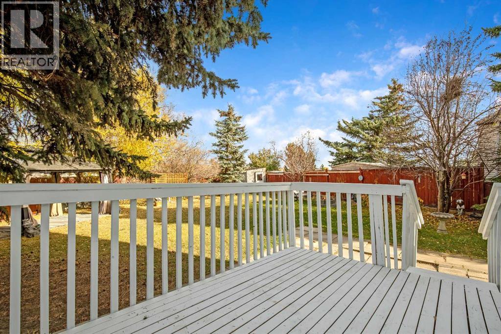 Back yard deck